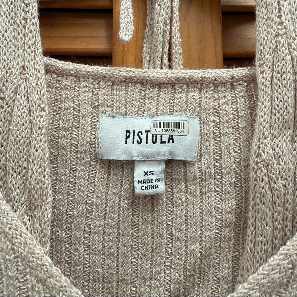 Pistola tan long sleeve sweater size XS - Picture 2 of 6